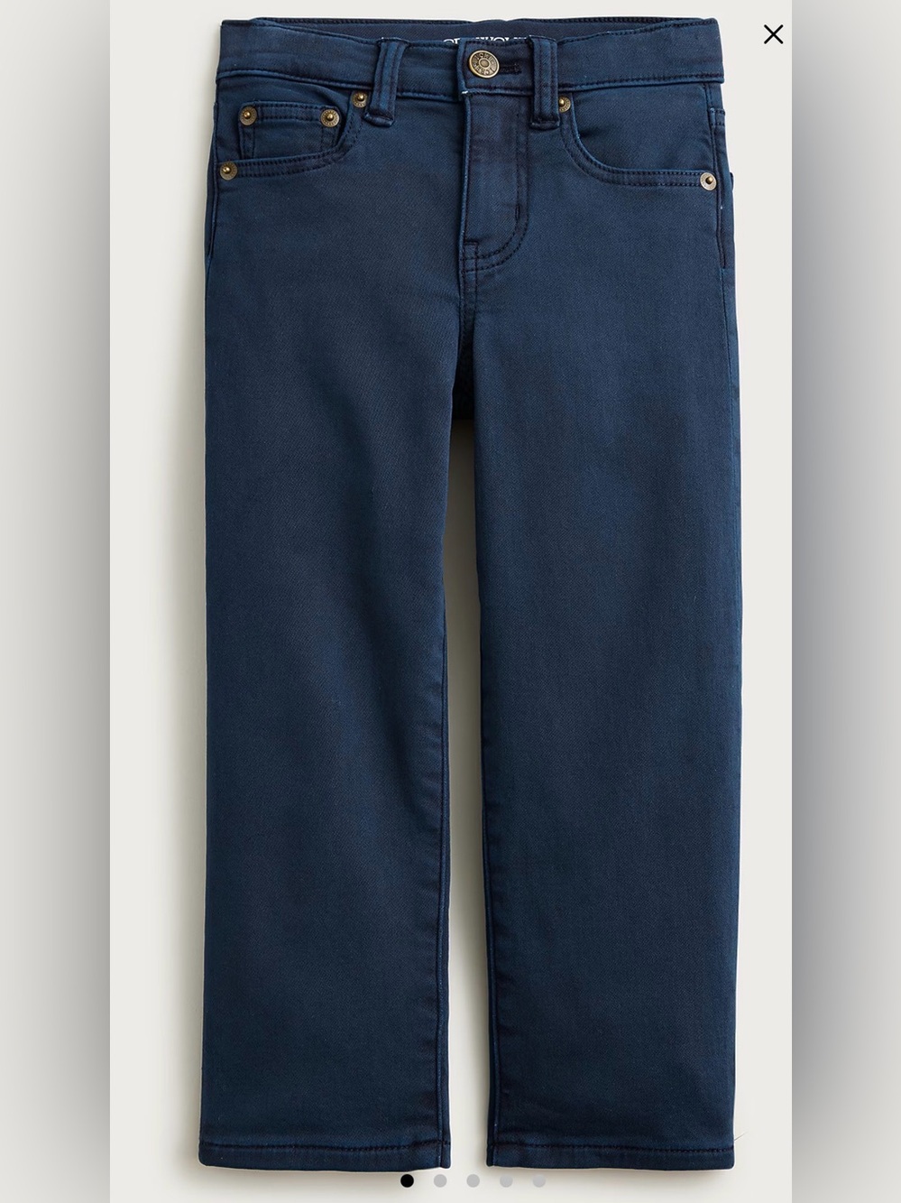 J. Crew Kids Navy Stretch Jeans